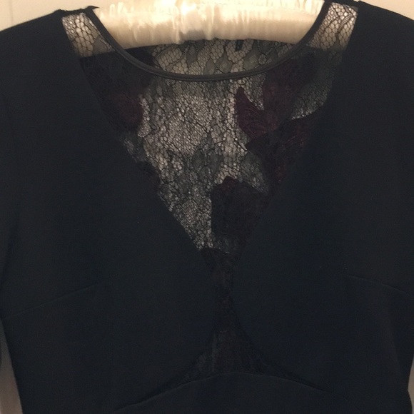 Marciano Black and Lace Bodycon Dress - Picture 3 of 10